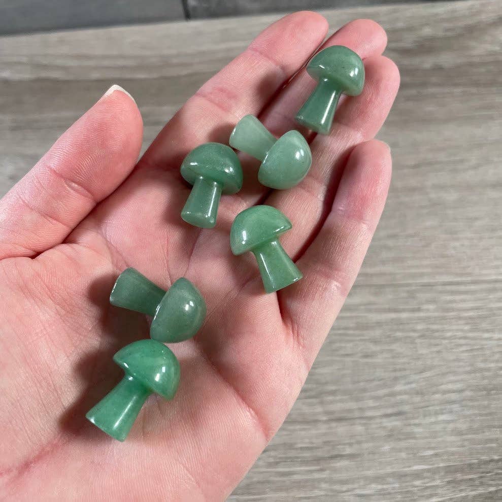 Small Gemstone Mushrooms