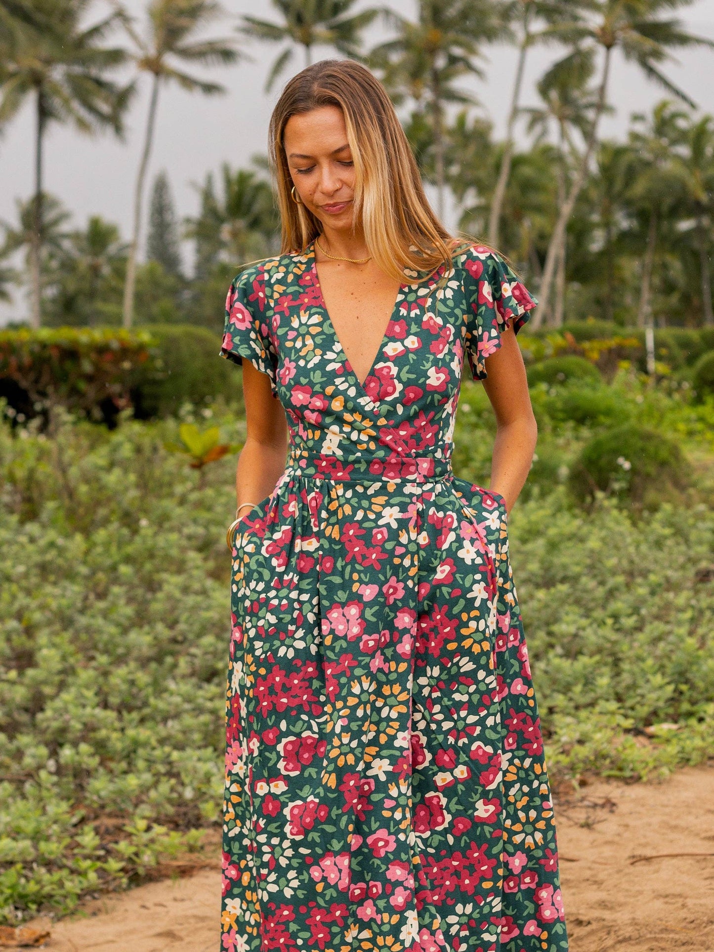 Happy Earth - Isla Dress | Wildflowers
