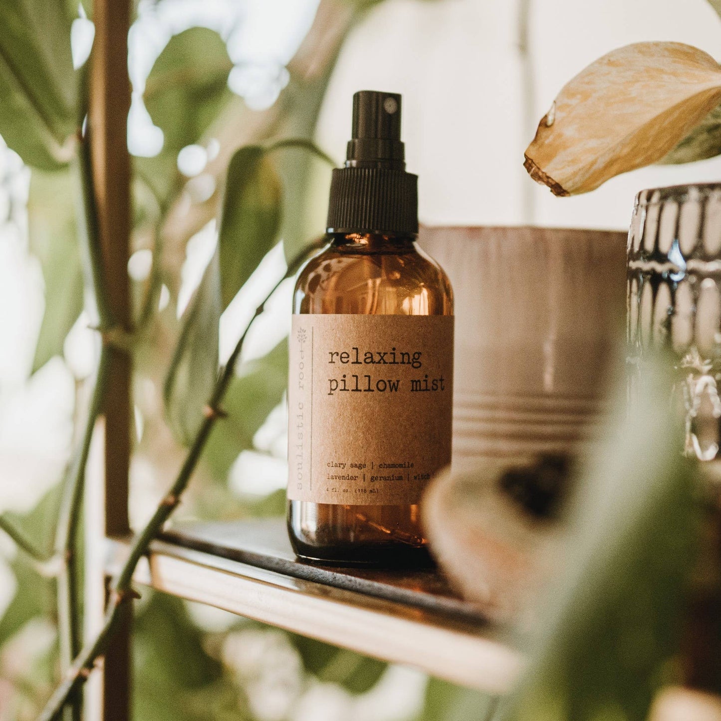 Soulistic Root - Relaxing Pillow Spray | Sleep & Linen Spray w/ Essential Oil