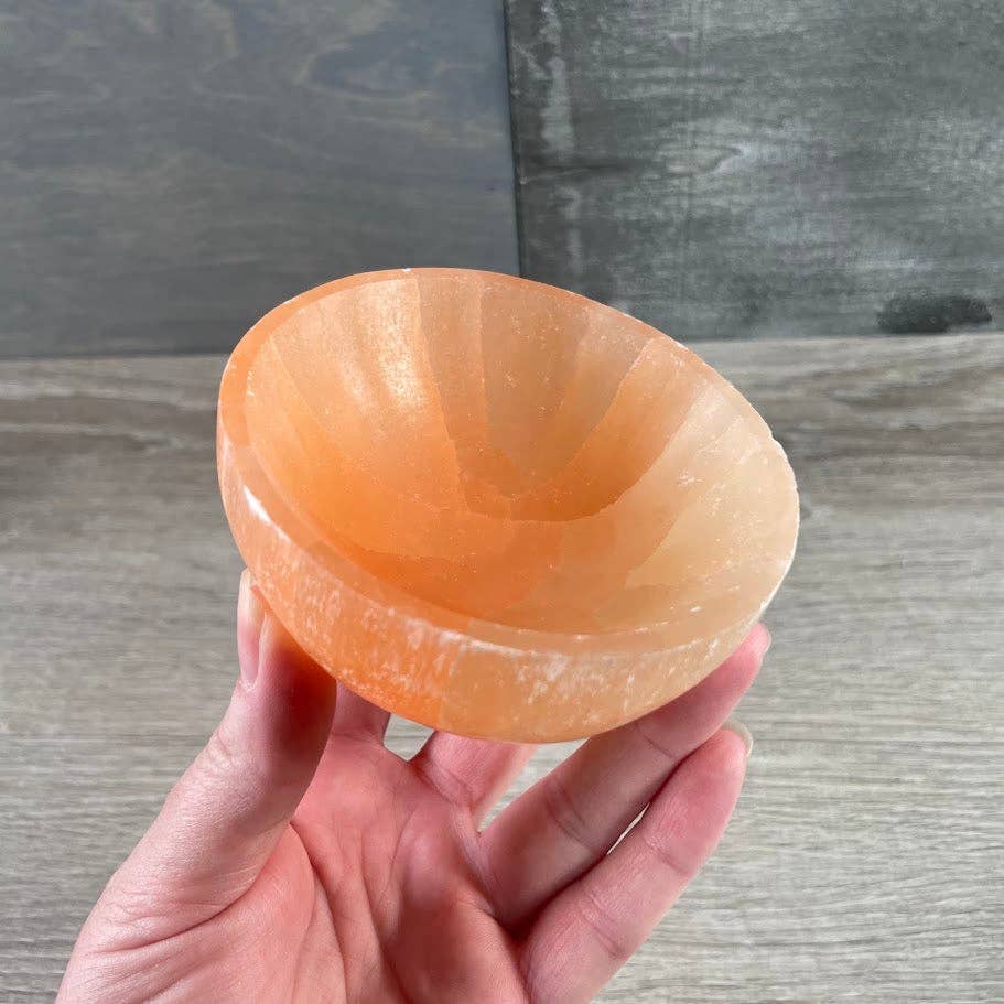 Selenite Bowls – Assorted Shapes & Sizes | Crystal Charging Bowls