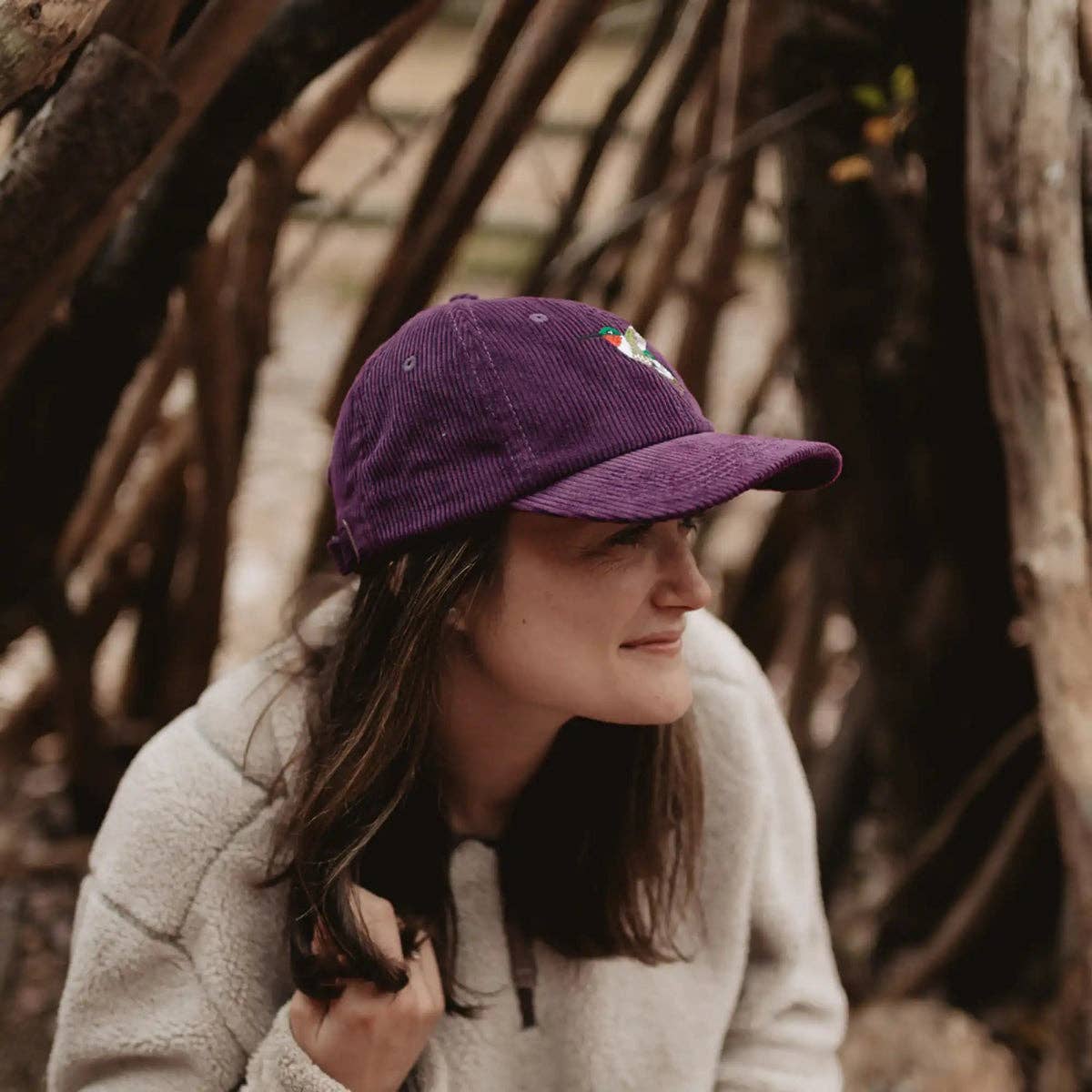 Bird Collective - Ruby-throated Hummingbird Corduroy Hat