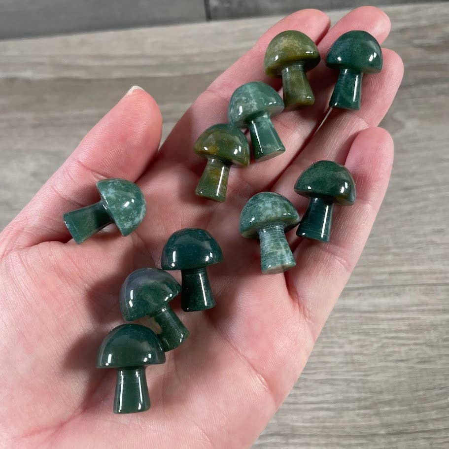 Small Gemstone Mushrooms