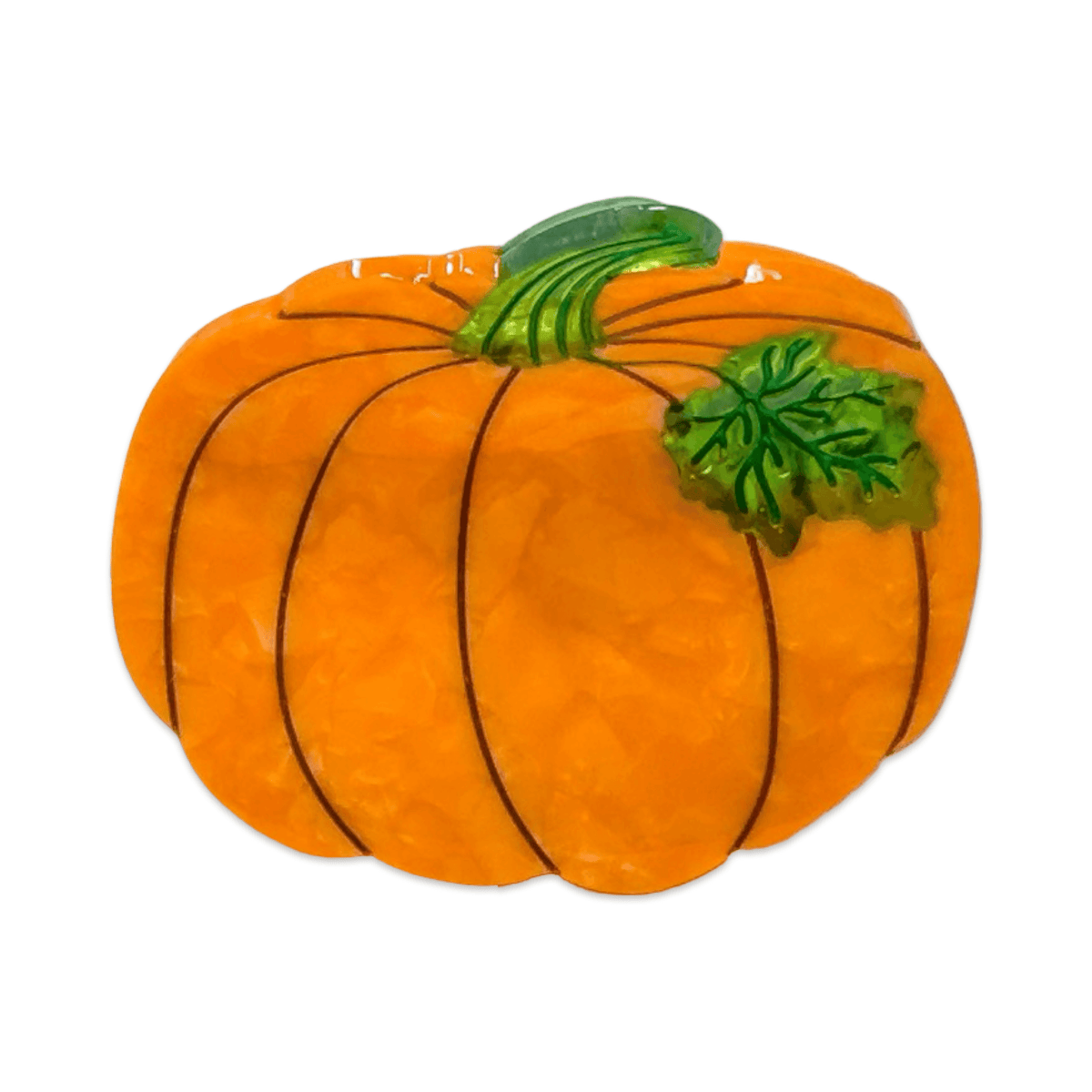 Jenny Lemons - Midi Pumpkin Hair Claw Clip