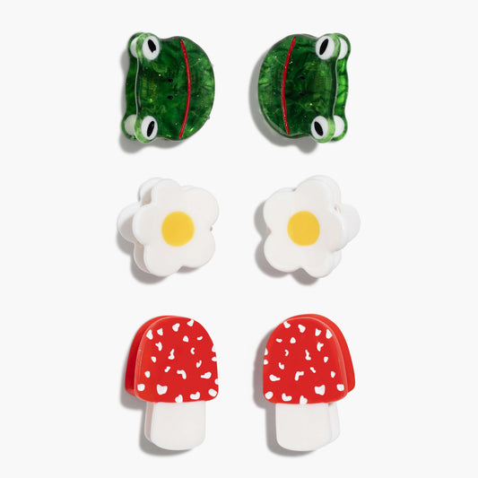 Jenny Lemons -  Micro Cottage Core Hair Claw Clip Set