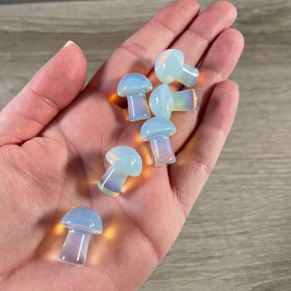 Small Gemstone Mushrooms