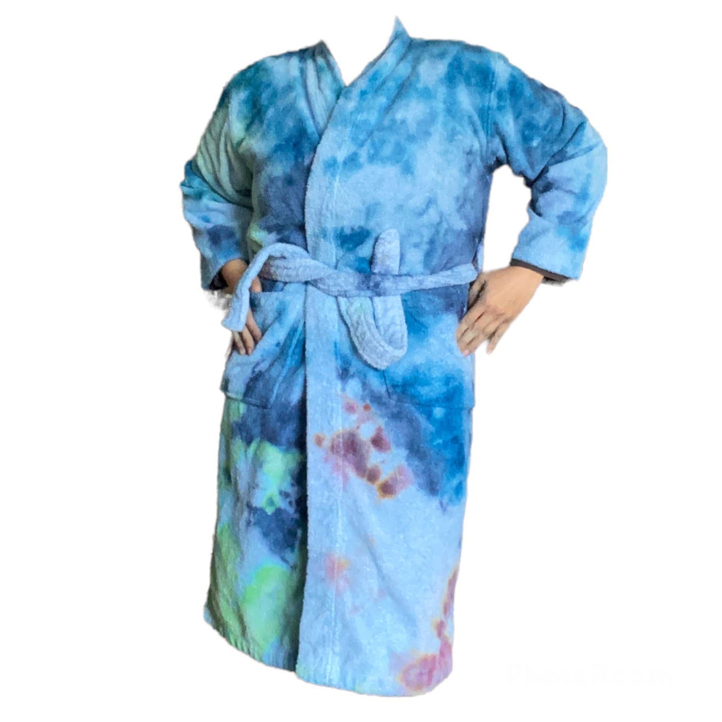Made By Keeper Ice Dyed - 100% Cotton Terry Bath Robe