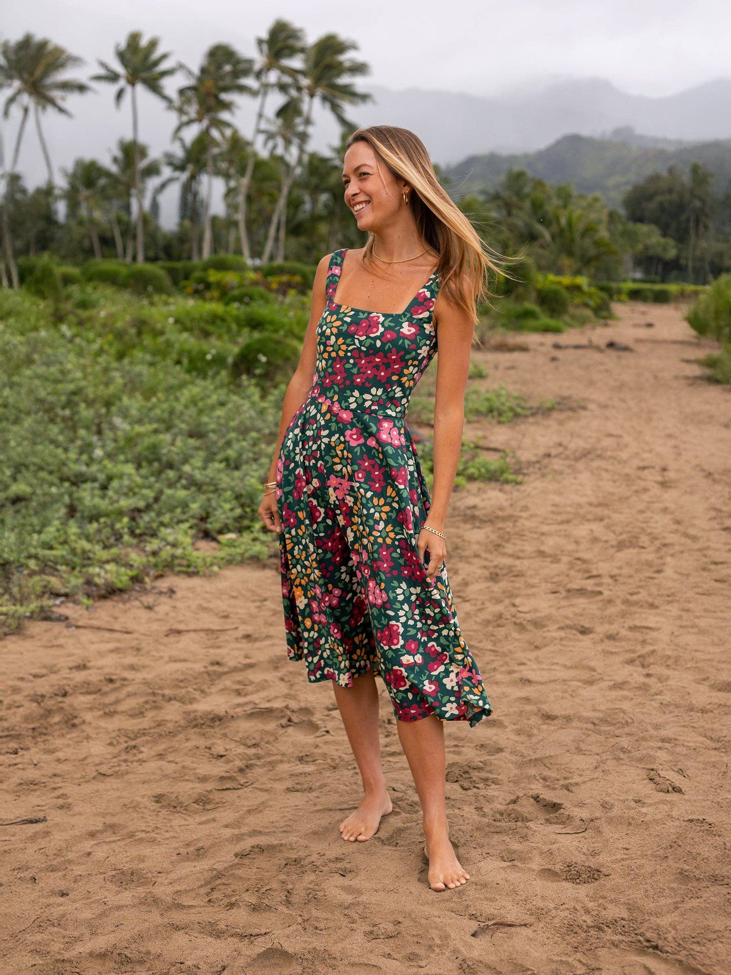 Happy Earth Lily Dress | Wildflowers