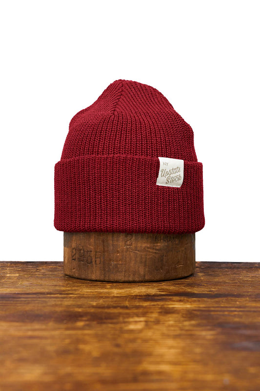 Upstate Stock - Pomegranate Upcycled Cotton Watchcap