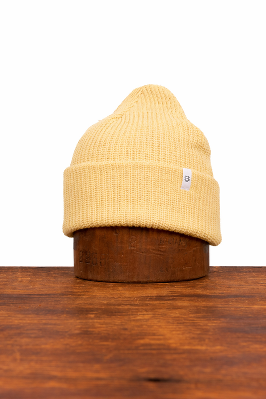Upstate Stock - Yellow Thistle Upcycled Cotton Watchcap