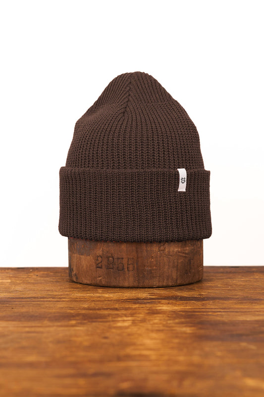 Upstate Stock - Coffee Upcycled Cotton Watchcap
