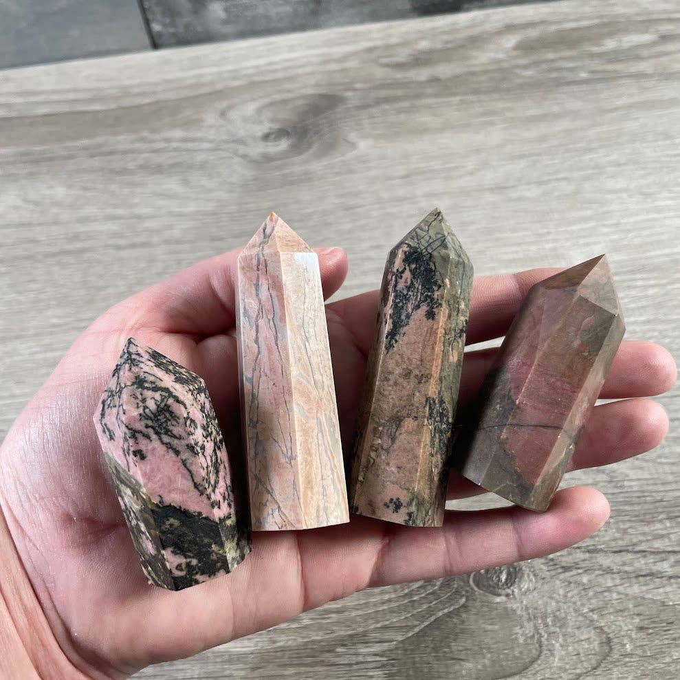 Gemstone Obelisks 2–3 oz for Crystal and Metaphysical Shops