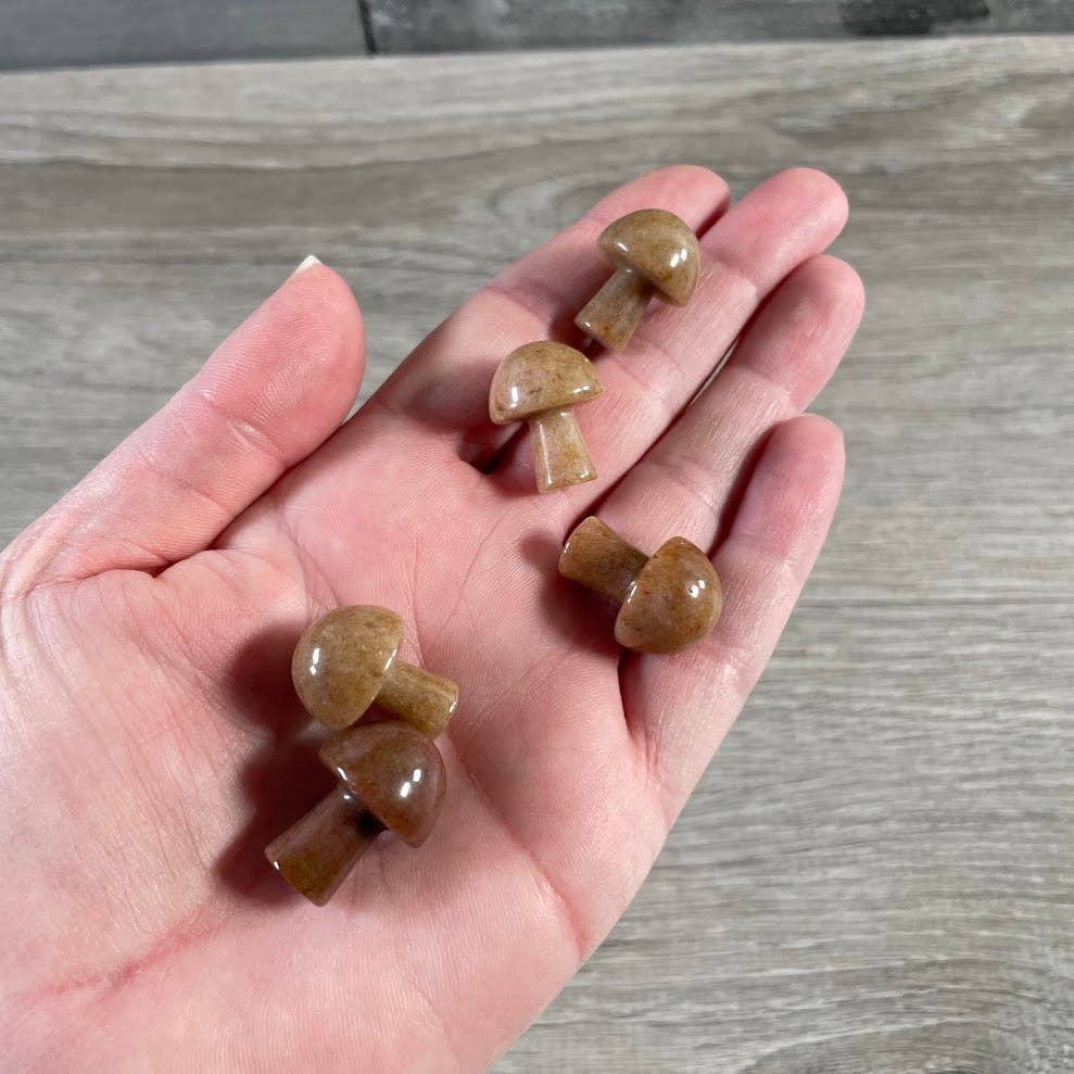 Small Gemstone Mushrooms