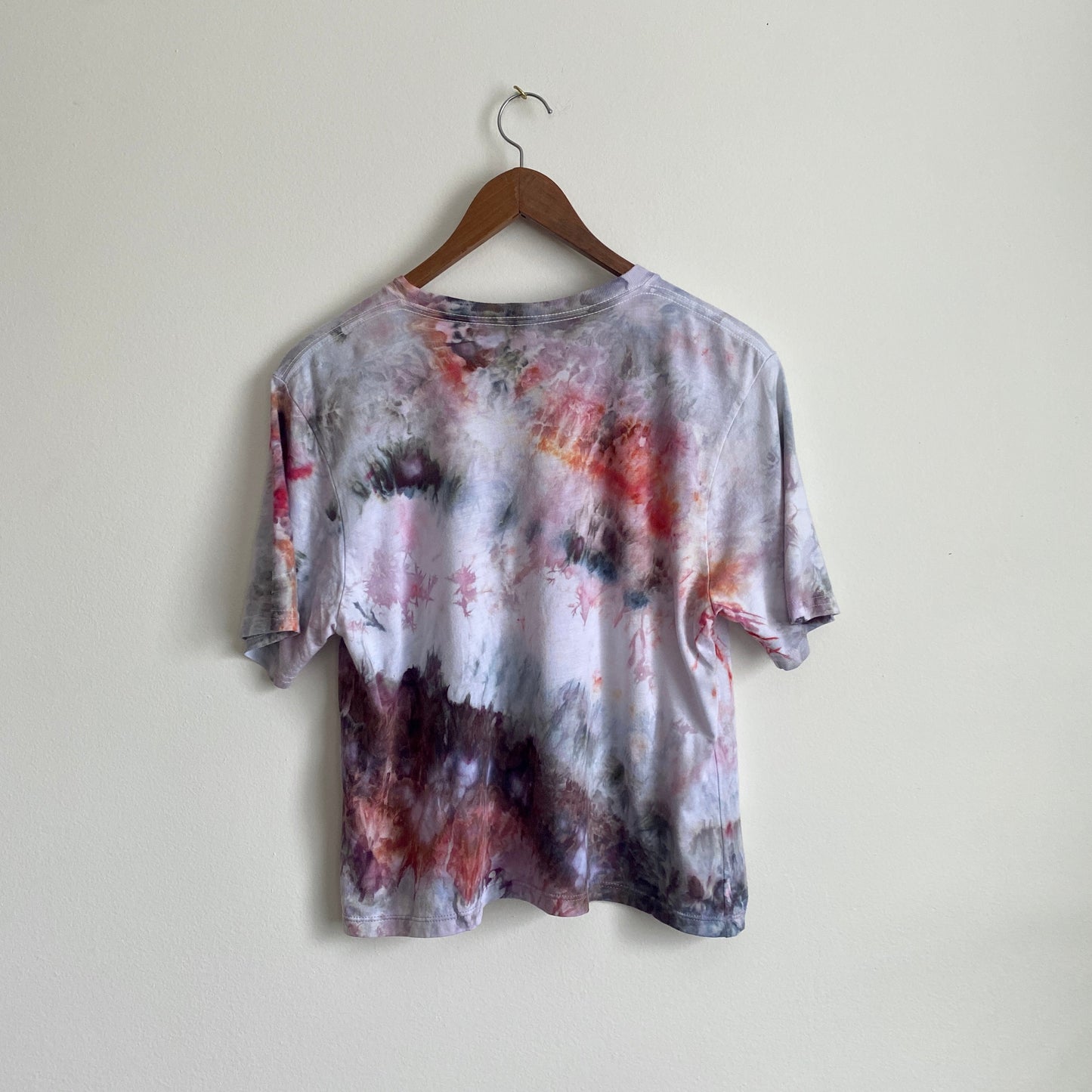 May and Mary Tie Dyed Bamboo Gender Neutral Crop Tee - New Spring