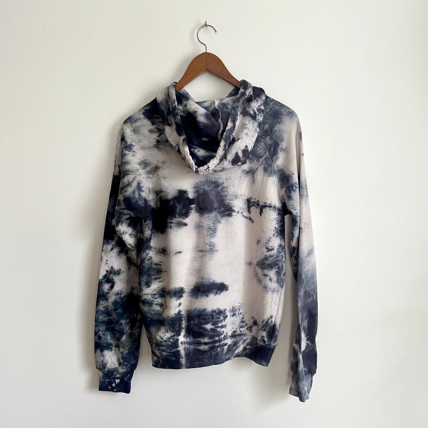 May and Mary Tie Dyed Hoodie with Mushroom Print - Witchy
