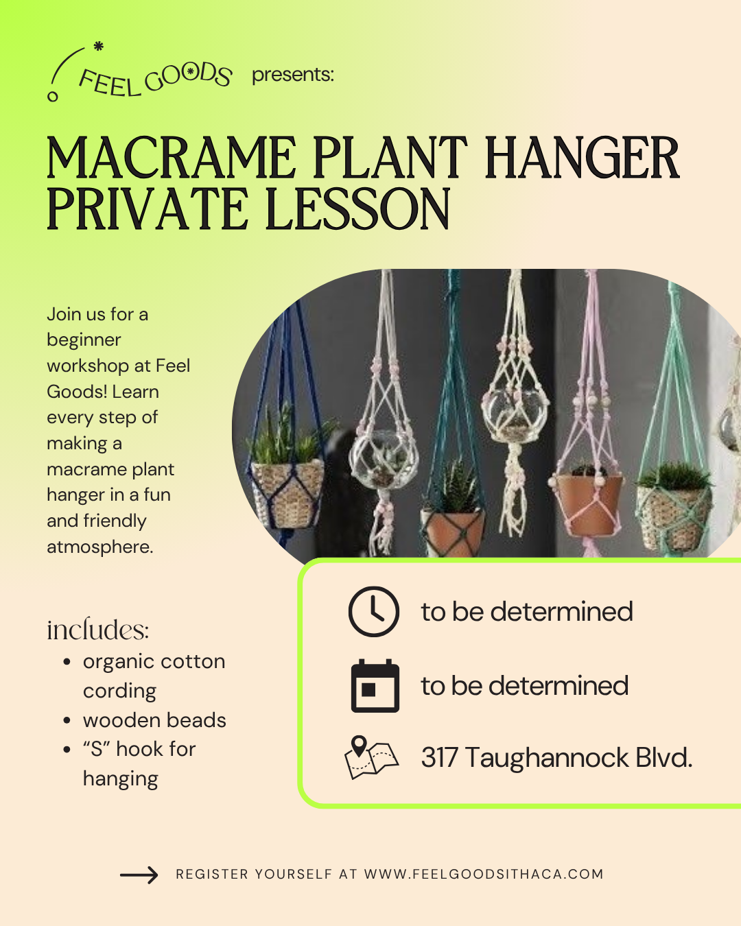 Private Macrame Workshop