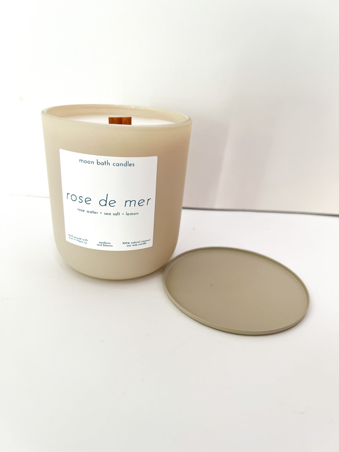 Moonbath Candles - Rose de mer