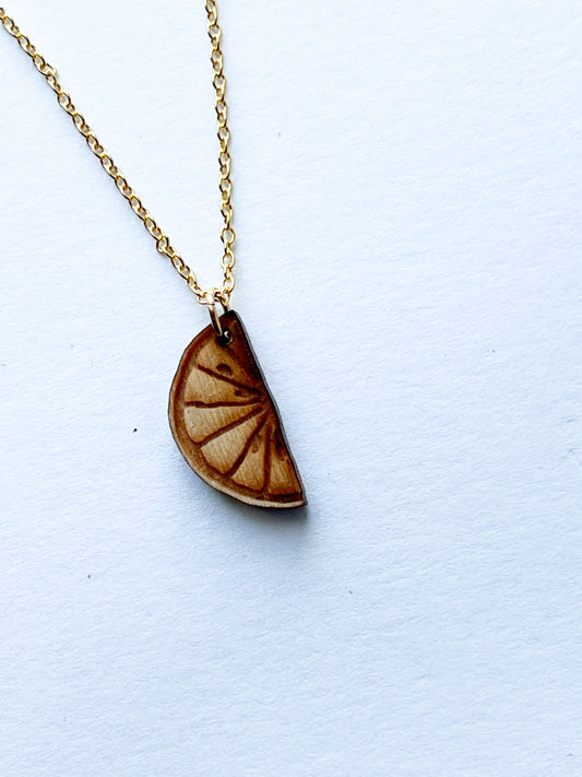 Rose Gottlieb - Citrus Slice Necklace