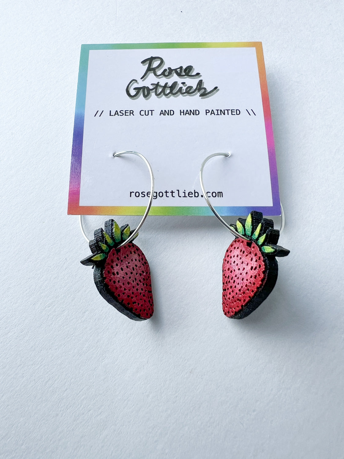 Rose Gottlieb Earrings - strawberries
