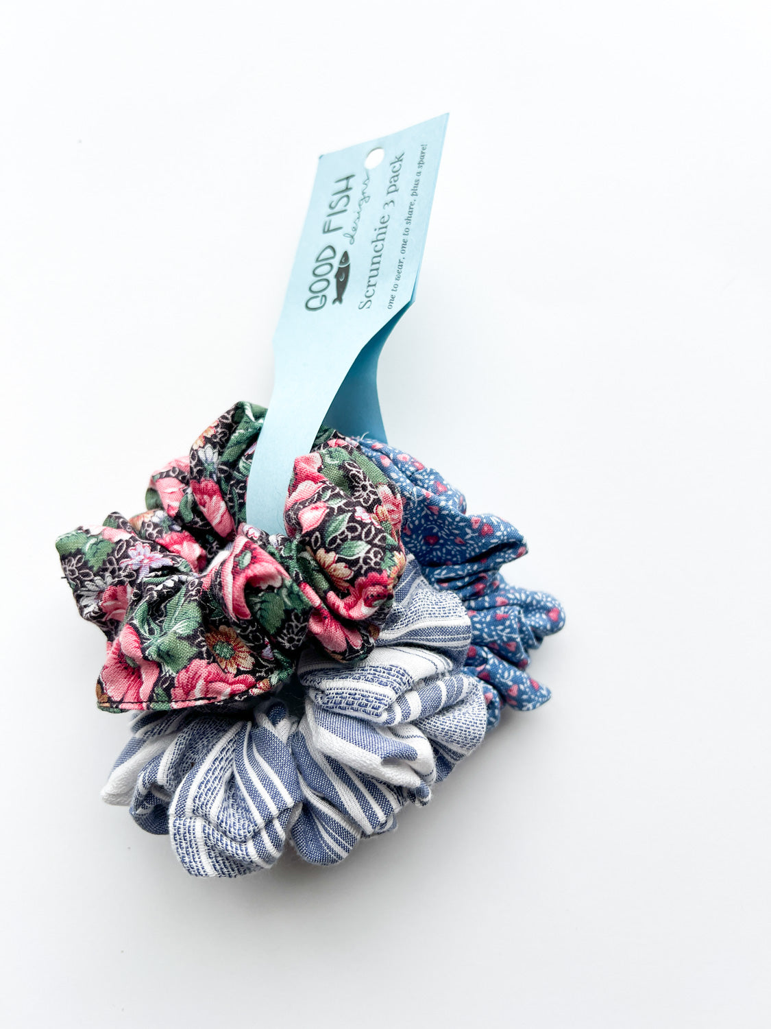 Good Fish Scrunchie Sets *multiple*
