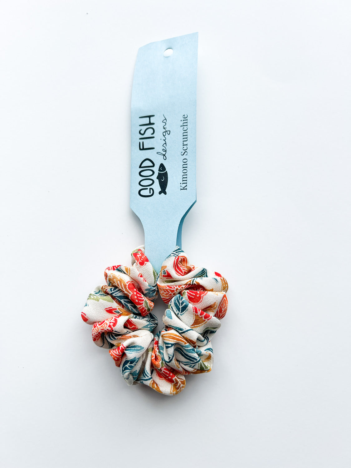 Good Fish Scrunchie - silk