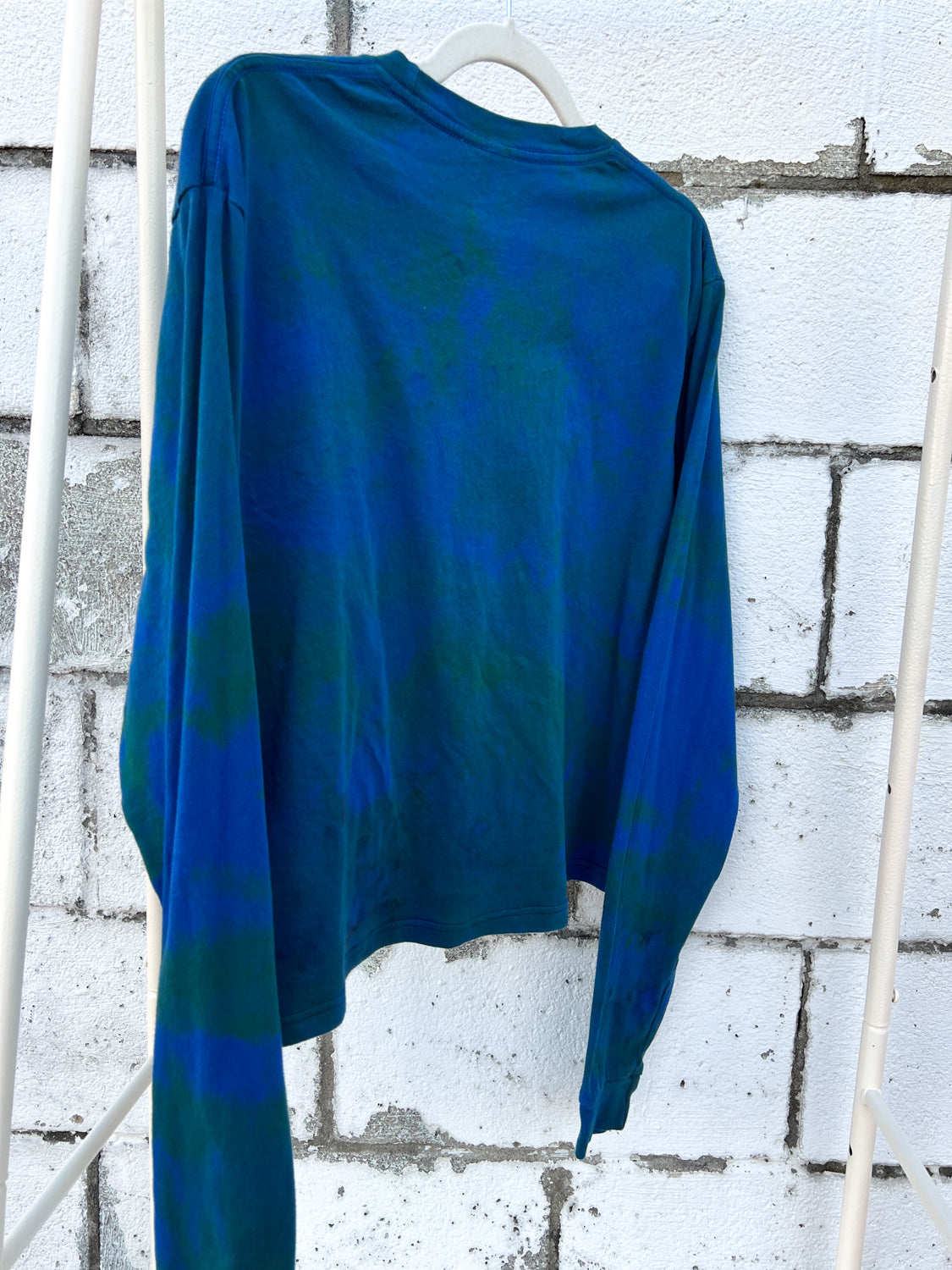 May and Mary Organic Cotton Long Sleeve Crop Tee - Earth