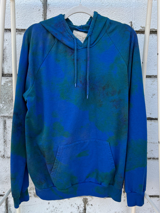 May and Mary Organic Cotton Tie Dye Hoodie- Earth