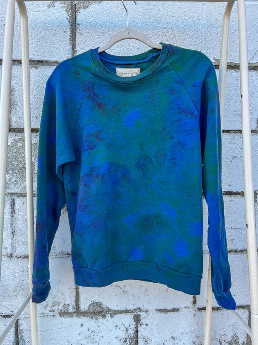May and Mary Ice Dyed Organic Cotton Sweatshirt- Earth