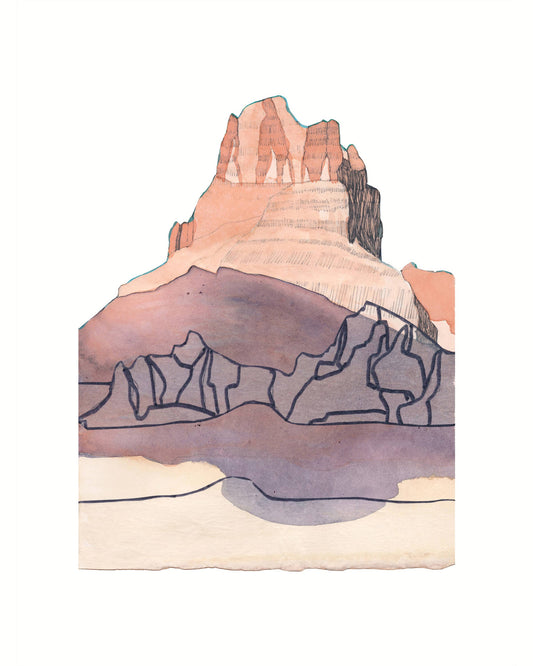 WEST 1 Art Print