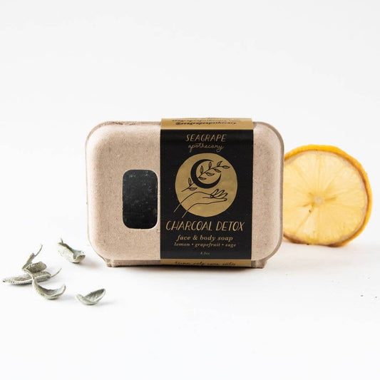 Seagrape Apothecary - Charcoal Detox soap