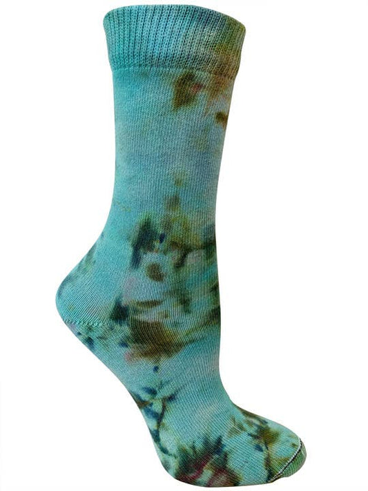 RocknSocks - Organic Cotton Tie Dye Crew Socks - surprise color