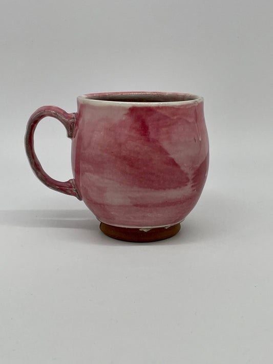 Kelly Brown Clayworks - Big Pink Tea Coffee Mug