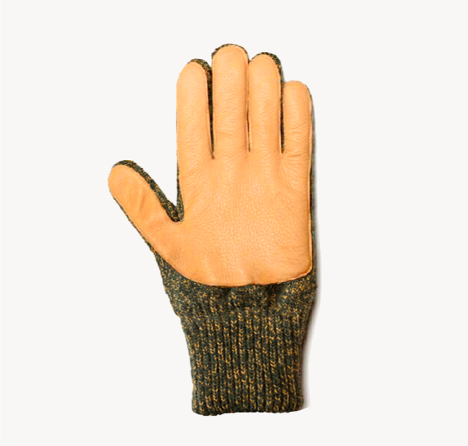 Jungle Melange Ragg Wool Full Glove from Upstate Stock