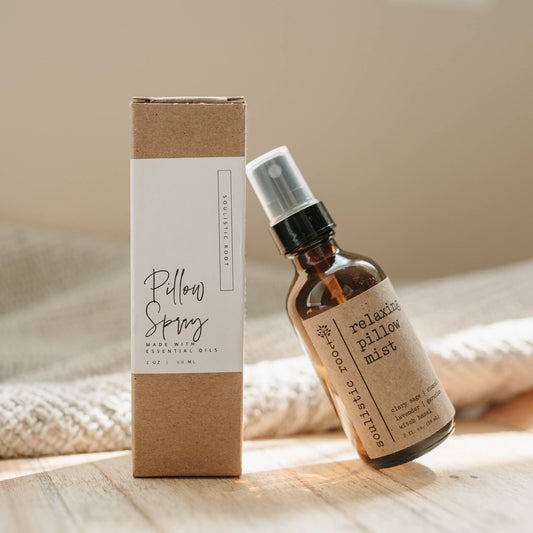 Soulistic Root - Relaxing Pillow Spray | Sleep & Linen Spray w/ Essential Oil