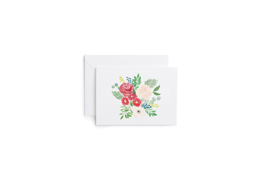 Good Sheila Holiday Bouquet Greeting Card